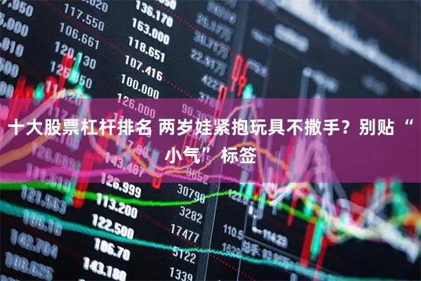 十大股票杠杆排名 两岁娃紧抱玩具不撒手？别贴 “小气” 标签